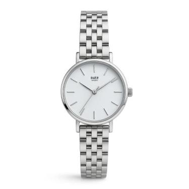 Imagem de Relógio Feminino Prata Ipanema Silver Fundo Branco 28mm - Bazeli