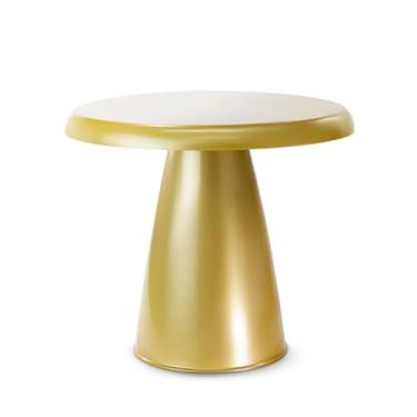 Imagem de Boleira Cake Slim Cogumelo 22x20 De Acrílico Decoração Festa (Dourada)