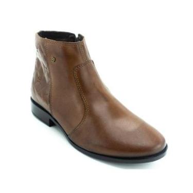 Imagem de Bota Feminina Perlatto LUN671 - Marrom-Feminino