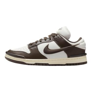 Imagem de Nike Dunk Low Twist Tênis feminino, Phantom/leite de coco/marrom barroco, 34