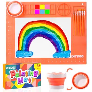 Imagem de DIYDEC Tapete de silicone laranja