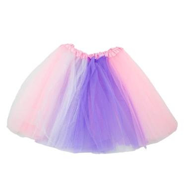 Imagem de Saia Tule Curta Adulto Acessorio Festa Fantasia Bale Carnaval Lisa Lilás