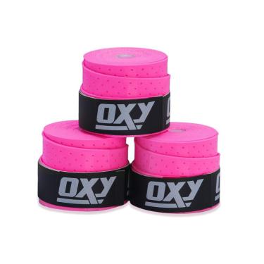 Imagem de Overgrip Oxy Perforated Com 3 Unidades Rosa