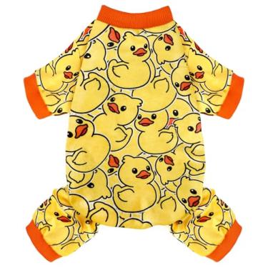 Imagem de Pijama macio de verão leve para cães, roupas para animais de estimação pequenos, médios, grandes, meninos, meninas, cães e gatos