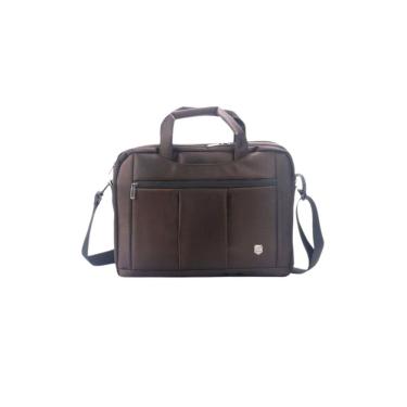 Imagem de Pasta 2Em1 Mochila Costas Reforçada Unissex - Café