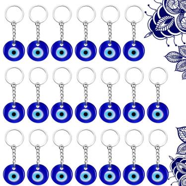 Imagem de Chaveiro Charms Chuangdi Turkish Blue Evil Eye x20 Glass
