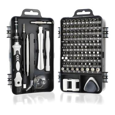 Imagem de Kit 115 Chave Precisão Reparo Celular Tablet Notebook Fenda - Minimen