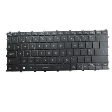 Imagem de Teclado retroiluminado para laptop para MSI V195422AK1 PO S1N-1EPT2J1-SA0 S1N1EPT2J1SA0 Portugal PO Preto Sem Moldura