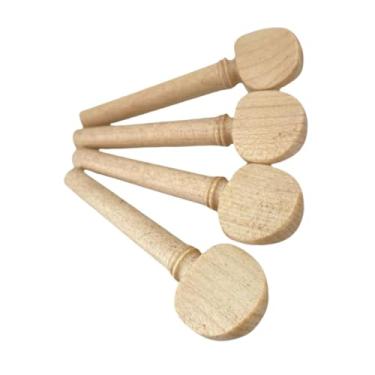 Imagem de harayaa 4x Afinador de Violino Acessório de Instrumento Resistente E Prático Fácil de Usar