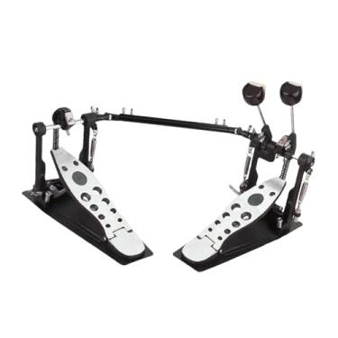 Imagem de menolana Pedal de bumbo duplo, acessórios para pedal de bumbo, suprimentos de percussão fáceis de instalar para bateria eletrônica, baterista