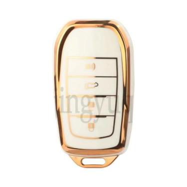 Imagem de Capa De Chaveiro Remoto Automático TPU Para Toyota CHR Hilux Fortuner 
