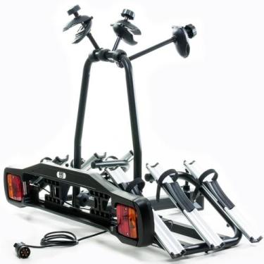 Imagem de Transbike Engate Reboque Rack Suporte P/ 3 Bike In Car Bola, Preto