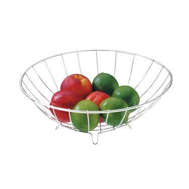 Imagem de Fruteira Redonda 1 andar cromada - Frutta e Verdure - Future
