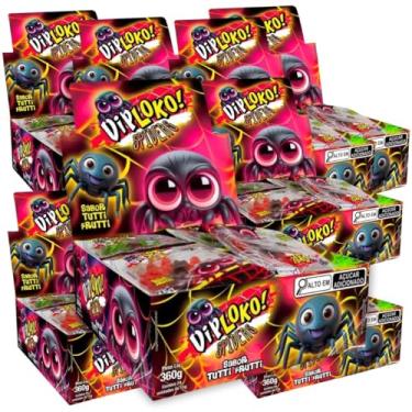 Imagem de Kit 12 CXs Bala Goma Diploko Spiders Danilla C/26