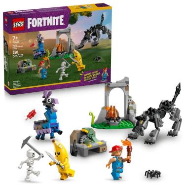 Imagem de Blocos de Montar - Fortnite - Acampamento de Embananado e Faisca LEGO DO BRASIL