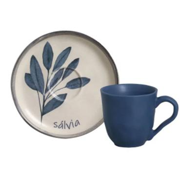 Imagem de Conjunto Com 6 Xícaras De Café Com Pires Bio Apettito 120ml - Porto Brasil