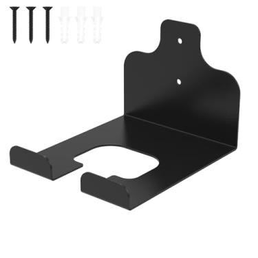 Imagem de LZVXTYM Suporte para aparador de ervas daninhas de aço carbono, suporte de parede para aparador de grama à prova de ferrugem, organizador de garagem, suporte de ferramentas de jardinagem para garagem