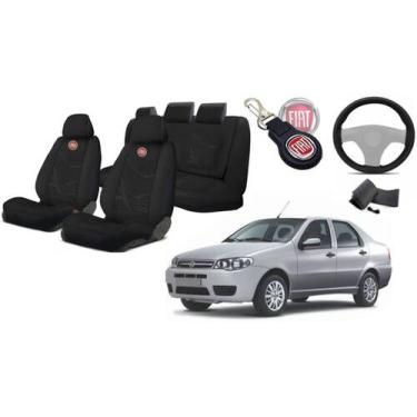 Imagem de Jogo Capas de Tecido Siena 2002 a 2007 + Capa Volante + Chaveiro - Iro