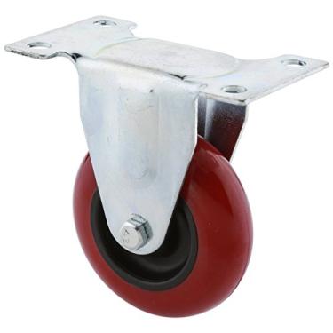 Imagem de Roda de placa de poliuretano fixa Steelex D2604 7,6 cm, vermelho