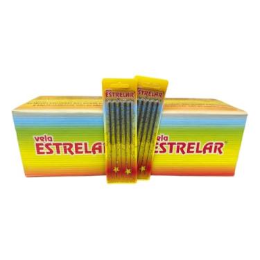 Imagem de Vela Estrela Faisca Palito Aniversário Festa 1000 Unid Linha Luxo