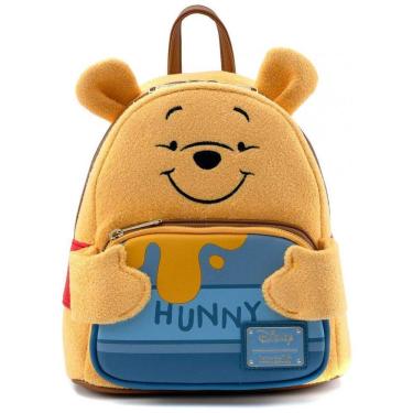 Imagem de Mochila Escolar Infantil Loungefly Disney Ursinho Pooh para Crianças a Partir de 12 Anos
