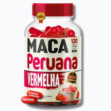 Imagem de Maca Peruana Vermelha Premium 120 Cápsulas 500mg [LONGA DURAÇÃO]