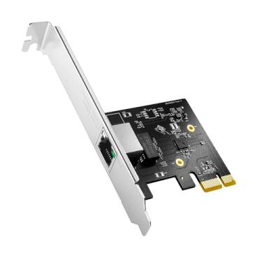 Imagem de Placa De Rede PE25 2.5gbps Pci Express, Adaptador Pcie Gigabit 2.5gbase-t Nic Rtl8125, Wake On Lan, Com Espelho Low Profile, Para Windows 11/10/server E Linux