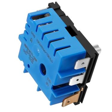 Imagem de Cenipar W10434452 WPW10434452 Interruptor infinito de queimador duplo para forno Whirlpool Maytag substitui AH3503258, EA3503258, PS3503258, PS11754687, EAP11754687, AP6021365 21365 18918 Interruptor