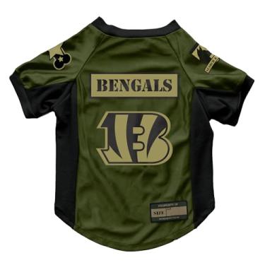 Imagem de Littlearth NFL Valor Pet Stretch Jersey Cincinnati Bengals