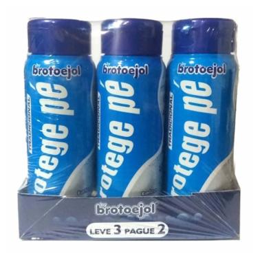 Imagem de Talco para os Pés Brotoejol Protege Pé Tradicional Leve 3 pague 2