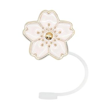 Imagem de Tampão de canudo de silicone acessórios de copo de silicone capa criativa reutilizável tampa de canudo para beber