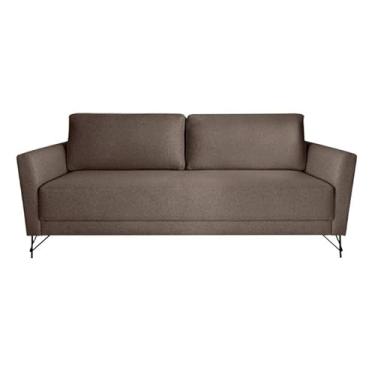 Imagem de Sofá 3 Lugares Nikos Marrom 220 cm