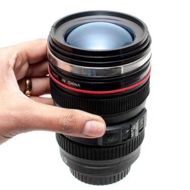 Imagem de Copo Lente Câmera Caniam  Caneca Térmica  Macro Ef24-105mm - LEXTACK