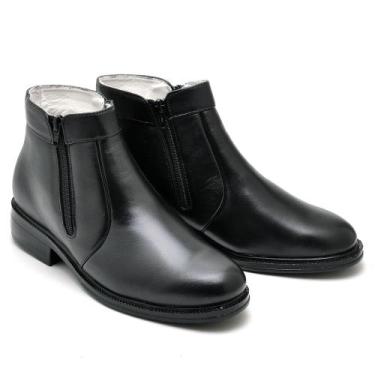 Imagem de Botina Masculina Ranster Couro Carneiro Comfort 1500  Elegância e Bem-