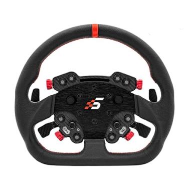 Imagem de Aro Gtpro D-shape Couro Sport Simagic Extreme Simracing