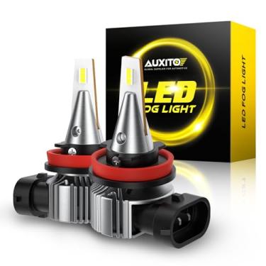 Imagem de Lâmpadas LED de neblina AUXITO H11(H8, H16) com lascas de LED CSP para luzes de neblina, pacote com 2AUXITO H11/H8/H16-LED Fog Light-1113