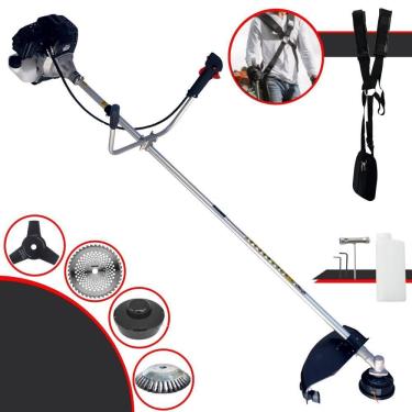 Imagem de Roçadeira Lateral Rt43lb25a 43cc + Escova De Aço + Faca 40d