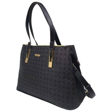 Imagem de Bolsa Feminina Elemento Gráfico Casual Alça Dupla Chenson