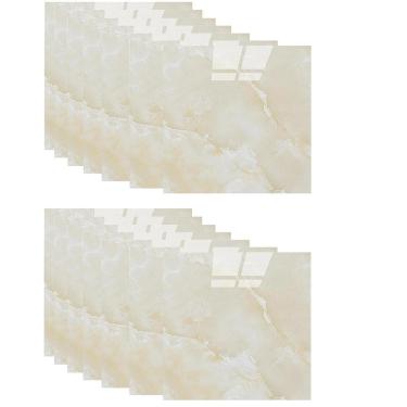 Imagem de Placa Adesiva 3D Marmore Kit 10 uni Autocolante Papel de Parede Obra Reforma Reparo Banheiro Cozinha Ambiente