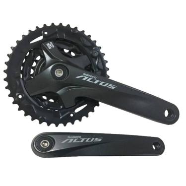 Imagem de Pedivela Triplo Alum. Shimano Altus Fc-m2000 40/30/22d