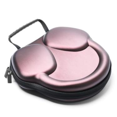 Imagem de vividstarry Capa de fone de ouvido para transporte de viagem para AirPods Max, bolsa protetora rígida de EVA com alça portátil (dourada)