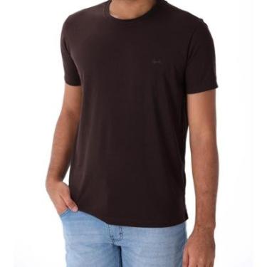 Imagem de Camiseta Masculina Ogochi Slim Essencial Tcx Chocolate 0002-Masculino