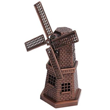 Imagem de Zerodis Estátuas de Moinhos de Holandeses Coleção de Artesanato Artesanato Decorações de Moinhos de Lindos Enfeites de de para Jardins Casa e Eventos Estátuas de de Holandeses Em Miniatura de Liga