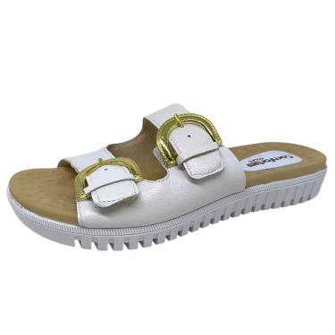 Imagem de Chinelo Feminino Slide Conforto Moderno Casual Comfortflex