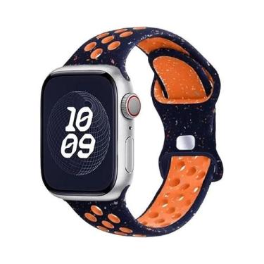 Imagem de Pulseira De Borracha Colorida Para Apple Watch, Compatível Com 38mm, 4
