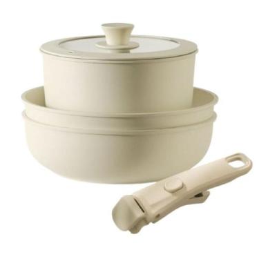 Imagem de Conjunto de Panelas Antiaderente Cerâmica Completo - Jogo de Panela