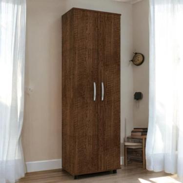 Imagem de Armário Multiuso com Prateleiras Sofisticado Topázio Malbec