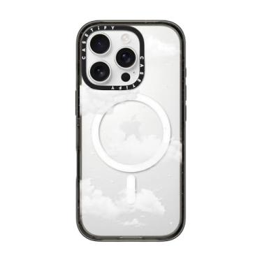 Imagem de CASETiFY Capa Impact para iPhone 16 Pro [proteção contra quedas de grau militar de 2,5 m 4X/compatível com Magsafe] - A Dream - Preto transparente