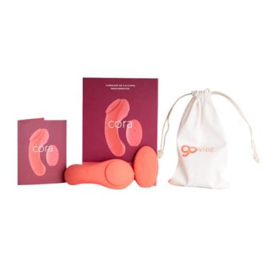 Imagem de Vibrador de Calcinha Controle Remoto Estimulador Recarregável Go Vibe Cora