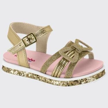 Imagem de Sandália Bebê Meninas Flat Slide laço Molekinha 2724.112.27423-Feminino